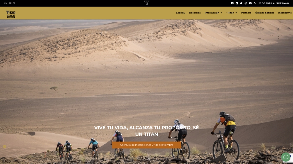 Unai Calleja 70 titan desert - portfolio web portfolio web - Portfolio web Unai Calleja